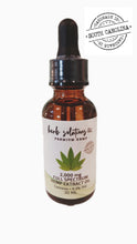 Load image into Gallery viewer, Full Spectrum CBD Oil 2000mg. Whole plant plus(+) THC in its legal limit of <0.3%. Contains all the benefits of the whole plant including beneficial terpenes, flavonoids. cannabinoids & plant materials with natural occurring THC.  Will NOT cause a "high"