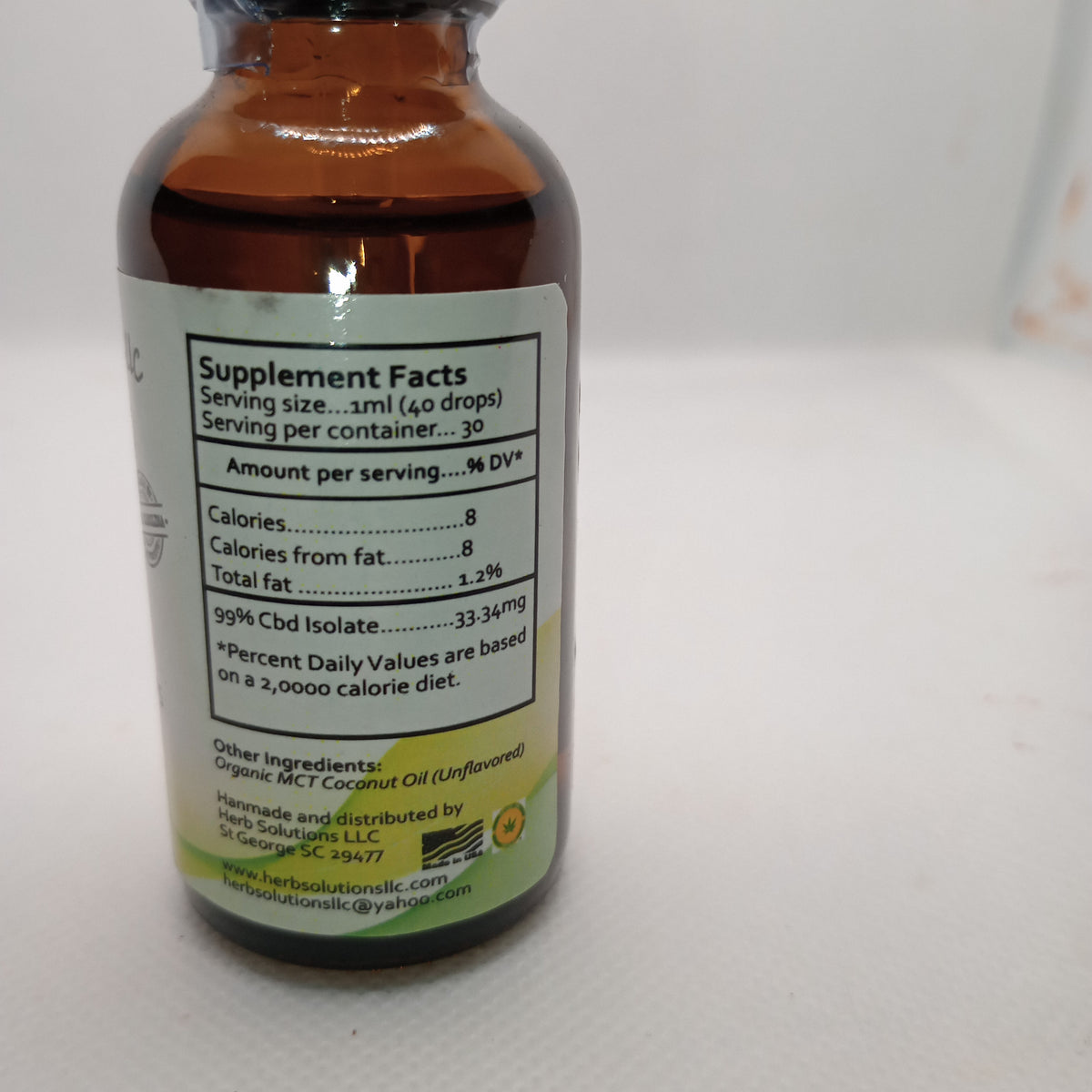 CBD Isolate 1000mg.99%. CBD in its PUREST and most natural