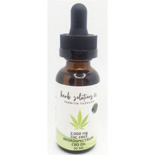Load image into Gallery viewer, 2000mg Broadspectrum oil