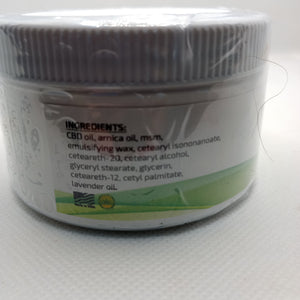 CBD+ARNICA+MSM PAIN CREAM with Lavender 1000mg. High quality ingredients grown in the USA  made in small, hand made batches. Proprietary blend that combines CBD + Arnica + MSM with 100% essential lavender oil.