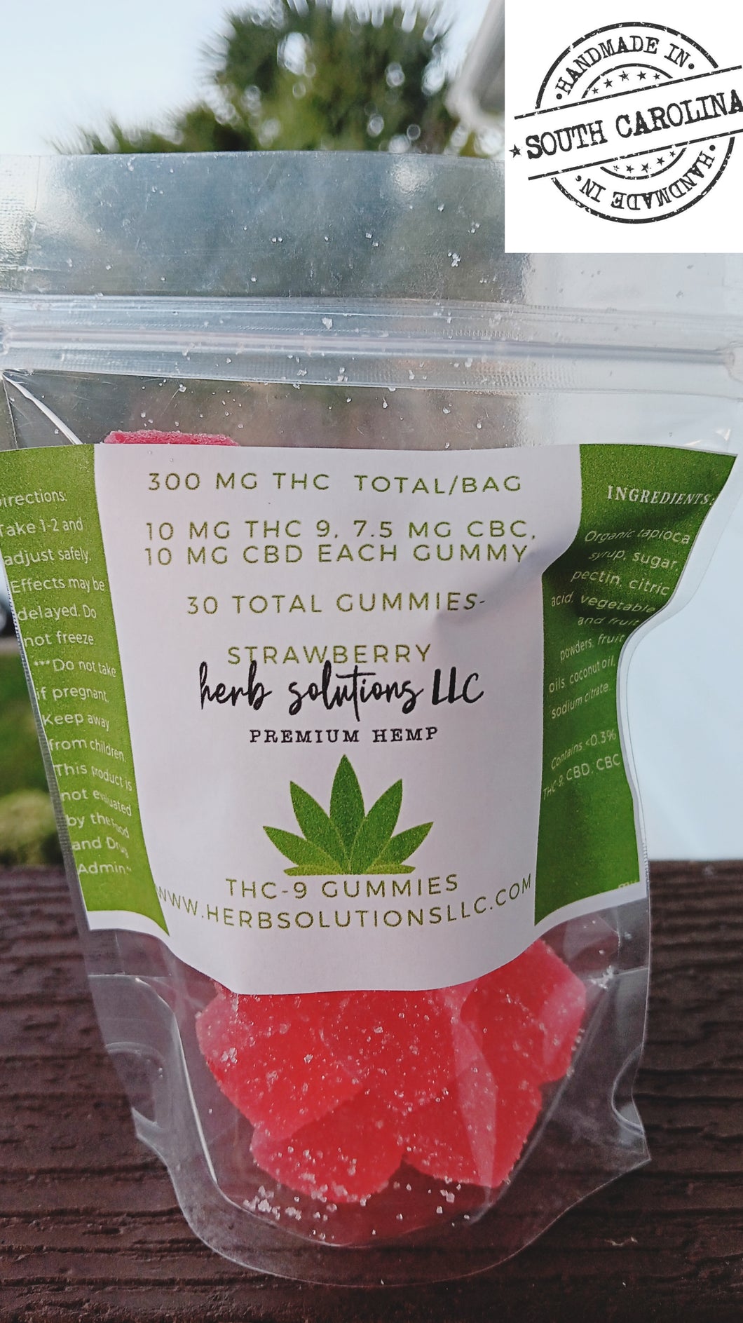 THC 9 30ct Gummy pack Strawberry