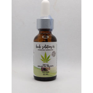 500mg Pet oil