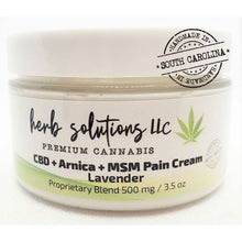 Load image into Gallery viewer, 500mg Lavender scent pain cream
